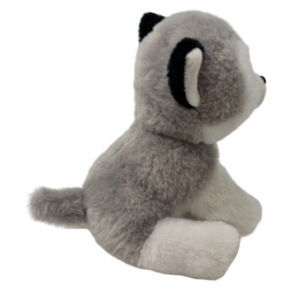 Ty Beanie Baby BUFF  Husky Dog 6 Inch Puppy Stuffed Plush Animal Toy NEW Gray - Picture 13 of 16